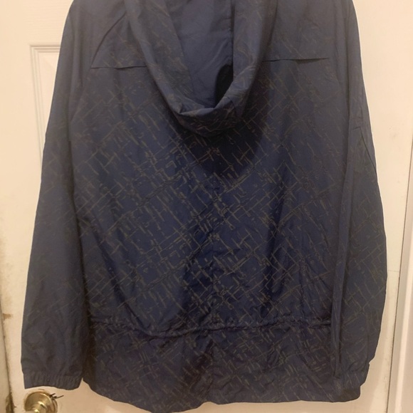Shape Dark Blue Hooded windbreaker Jacket size L - Picture 3 of 13